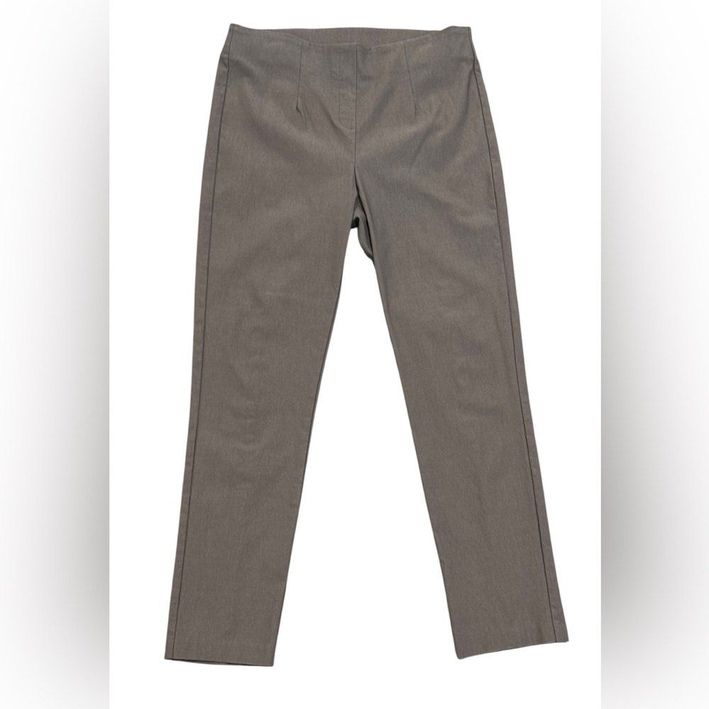 Tribal (8) Women's Straight-Leg Pants in Taupe.
